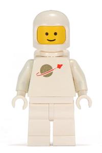 Classic Space (Classic White Spaceman) - white with airtanks and motorcycle sp006new