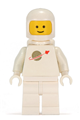 Classic Space (Classic White Spaceman) - white with airtanks and motorcycle - sp006new