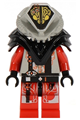 UFO Zotaxian Alien - Red Pilot with Armor and Printed Helmet - sp046