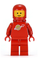 Classic Space (Classic Red Spaceman) - Red with Airtanks, Stickered Torso Pattern - sp064