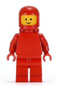 Classic Space (Classic Red Spaceman) - Red with Airtanks, Torso Plain sp127