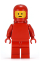 Classic Space (Classic Red Spaceman) - Red with Airtanks, Torso Plain - sp127