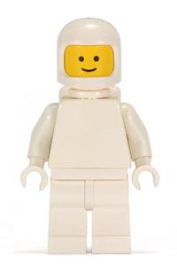 Classic Space (Classic White Spaceman) - White with Airtanks, Torso Plain sp128