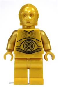 C-3PO - Pearl Gold with Pearl Light Gold Hands sw0161