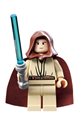 Obi-Wan Kenobi - Young, Light Nougat, Brown Hood and Cape, Tan Legs - sw0173