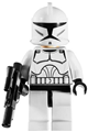 Clone Trooper Clone Wars with black helmet antenna / rangefinder - sw0200a