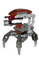 Droideka Destroyer Droid with mechanical pearl dark gray arms - sw0441