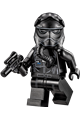 First Order TIE Fighter Pilot, two white lines on helmet - sw0672