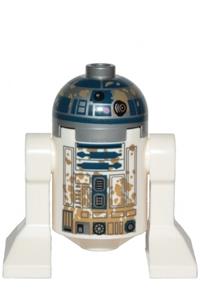 Astromech Droid, R2-D2, dirt stains on front and back sw1200