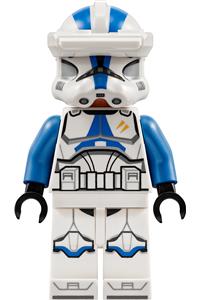 Clone Trooper Specialist, 501st Legion (Phase 2) with blue arms, macrobinoculars, nougat head, helmet with holes sw1248