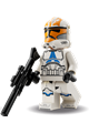 Clone Trooper, 501st Legion, 332nd Company (Phase 2) - helmet with holes and togruta markings - sw1278
