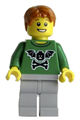 Lego Brand Store Male, Bat Wings and Crossbones - Beachwood - tls008