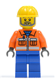 Lego Brand Store Male, Construction Worker - tls035
