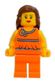 Lego Brand Store Female, Orange Halter Top - Vancouver - tls039
