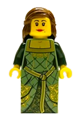 Lego Brand Store Female, Green Princess - tls072