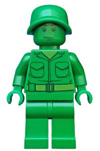 Green Army Man plain toy001