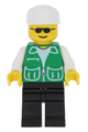 Male Passenger in Green Jacket