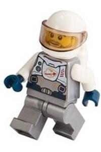 Astronaut - Male, Flat Silver Spacesuit twn400