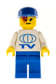 TV Logo Large Pattern on Front, Lego Soccer Logo on Back, Blue Legs, Blue Cap - wc4457