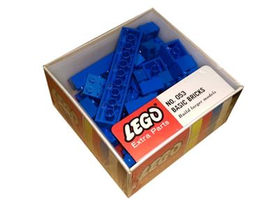 053 LEGO Samsonite 49 Blue Assorted Basic Bricks thumbnail image