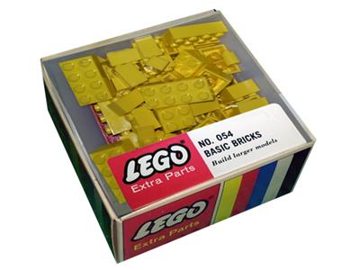 054 LEGO Samsonite 49 Yellow Assorted Basic Bricks thumbnail image