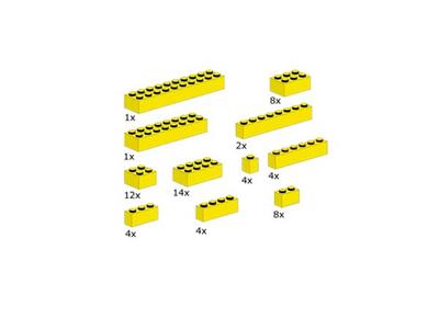 10010 LEGO Assorted Yellow Bricks thumbnail image