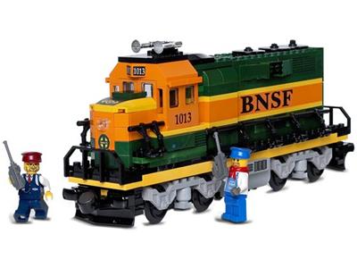 10133 LEGO Trains Burlington Northern Santa Fe BNSF Locomotive thumbnail image