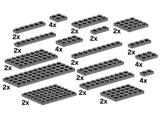 10149 LEGO Assorted Dark Grey Plates
