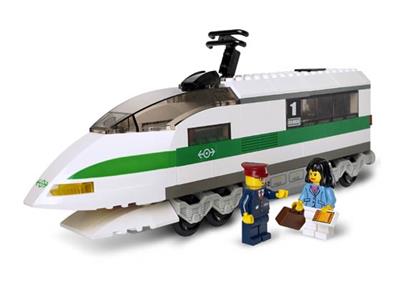 10157 LEGO World City High Speed Train Locomotive thumbnail image