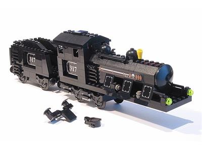 10205 LEGO Large Black Train Engine with Tender thumbnail image