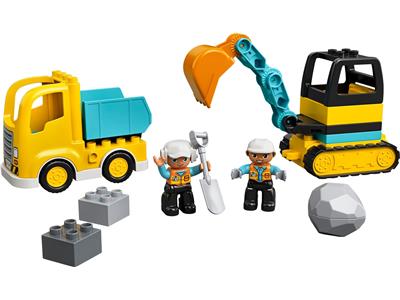 10931 LEGO Duplo Truck & Tracked Excavator thumbnail image