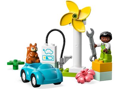 10985 LEGO Duplo Wind Turbine and Electric Car thumbnail image