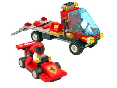 1253 LEGO Shell Race Car Transporter thumbnail image