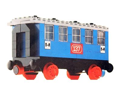 137-2 LEGO Trains Passenger Sleeping Car thumbnail image