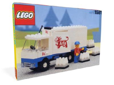1581-2 LEGO Arla Milk Delivery Truck thumbnail image
