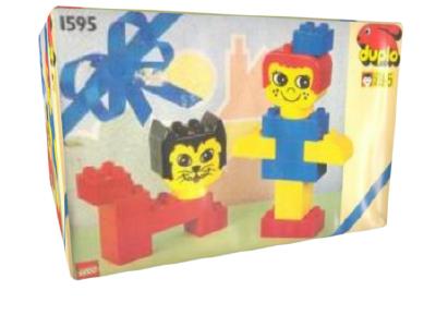 1595 LEGO Duplo Girl with Cat thumbnail image