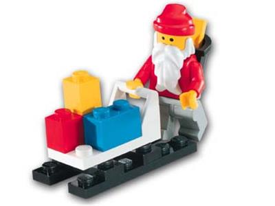 1807 LEGO Santa Claus and Sleigh thumbnail image
