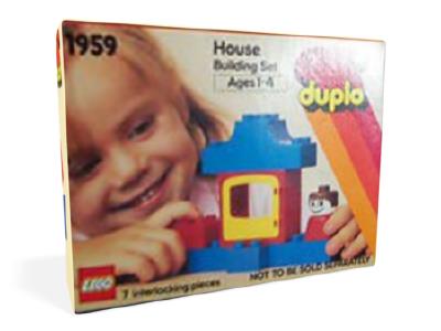 1959-2 LEGO Duplo House Building Set thumbnail image