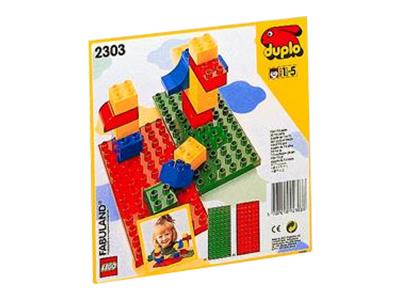 2303 LEGO Duplo Red and Green Building Plates thumbnail image