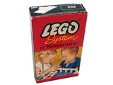 235-3 LEGO Samsonite Garage Plate and Door White Base and Door Frame