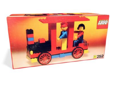 252 LEGO Locomotive with Driver and Passenger thumbnail image