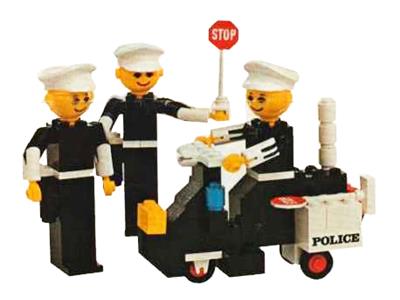 256 LEGO Police Officers and Motorcycle thumbnail image