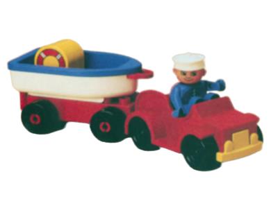 2626 LEGO Duplo Car and Boat Vacation Trailer thumbnail image