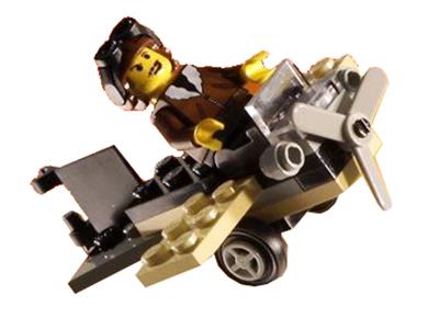 3022 LEGO Adventurers Egypt Harry Caine's Airplane thumbnail image