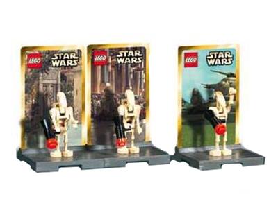 3343 LEGO Star Wars 2 Battle Droids and Command Officer thumbnail image