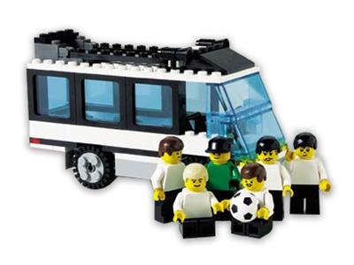 3404-2 LEGO Black Team Transport with Football thumbnail image