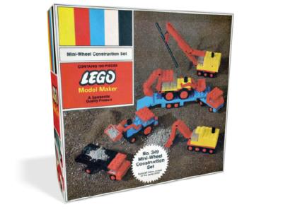 349-2 LEGO Samsonite Model Maker Mini-Wheel Construction Set thumbnail image
