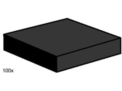 3492 LEGO 2x2 Black Smooth Tiles thumbnail image