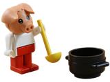 3703 LEGO Fabuland Peter Pig the Cook