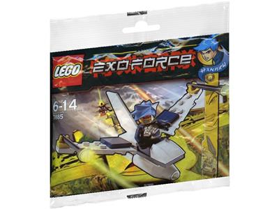 3885 LEGO Exo-Force Golden City Mini Jet Fighter thumbnail image